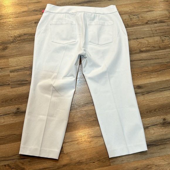 SPANX SLIM STRAIGHT PANT WOMEN SIZE 1XL PETITE WHITE NEW - Picture 2 of 11